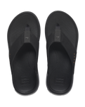 The Reef Mens Cushion Norte Flip Flops in Dark Grey