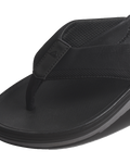 The Reef Mens Cushion Norte Flip Flops in Dark Grey