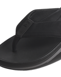 The Reef Mens Cushion Norte Flip Flops in Dark Grey
