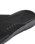 The Reef Mens Cushion Norte Flip Flops in Dark Grey