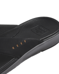 The Reef Mens Cushion Norte Flip Flops in Dark Grey