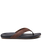The Reef Mens Cushion Phantom 2.0 Flip Flops in Brown & Black