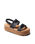 Water Vista Higher Sandal in Black & Tan