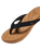 Cushion Harmony Flip Flops in Black & Tan