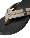 Cushion Phantom 2.0 Flip Flops in Fossil & Raven