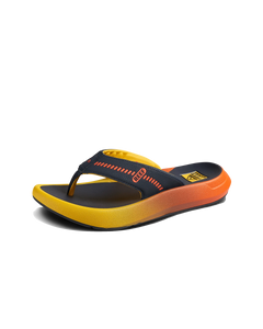 The Reef Mens Swellsole Cruiser Flip Flops in Navy Sunset