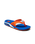 Fanning Pregame Flip Flops in Orange & Blue