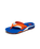 Fanning Pregame Flip Flops in Orange & Blue