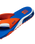 Fanning Pregame Flip Flops in Orange & Blue