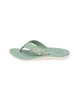 Santa Ana Flip Flops in Frosty