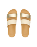 Cushion Vista Sandals in Vintage & Gold