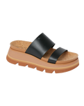 Vista Luxe Siaa Sandals in Black & Tan