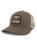 The Hurley Mens Seacliff Trucker Cap in Medium Olive