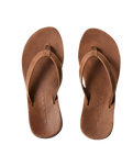The Reef Womens Womens Ojai Classic Slim Flip Flops in Dark Brown