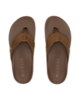 The Reef Mens Phantom Lux Flip Flops in Toffee