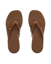 The Reef Womens Sunny Farrah Flip Flops in Chocolate