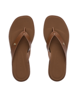 The Reef Womens Sunny Farrah Flip Flops in Chocolate