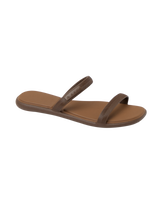 The Reef Womens Water Willow Marina Flip Flops in Chocolate