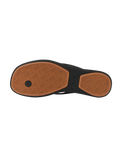 The Reef Womens Water Willow Malibu Flip Flops in Black & Tan
