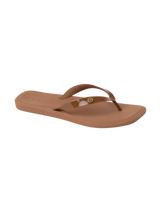 The Reef Womens Solaye Flip Flops in Chocolate