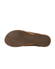 The Reef Womens Cushion Melody Flip Flops in Chocolate & Lion