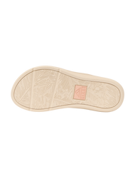 The Reef Womens Santa Ana Flip Flops in Peach & Tan