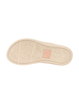 The Reef Womens Santa Ana Flip Flops in Peach & Tan