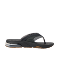 The Reef Mens Fanning+ Flip Flops in Black & Gum