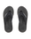 The Reef Mens Fanning+ Flip Flops in Black & Gum