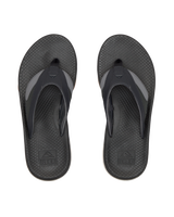 The Reef Mens Fanning+ Flip Flops in Black & Gum