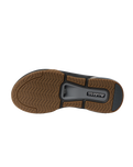 The Reef Mens Fanning+ Flip Flops in Black & Gum