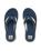 The Reef Mens Fanning Flip Flops in Navy & Oat