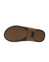 The Reef Mens Offshore Flip Flops in Black & Gum