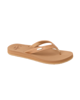 The Reef Womens Baja Sands Flip Flops in Almond