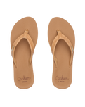 The Reef Womens Baja Sands Flip Flops in Almond