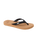 The Reef Womens Baja Sands Flip Flops in Black & Tan