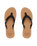 The Reef Womens Baja Sands Flip Flops in Black & Tan