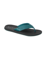 The Reef Mens The Nox Flip Flops in Mediterranea & Black