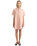 Classic Shirt Dress in Rose