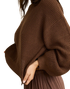 Classic Knit Jumper in Chocolate