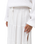 Classic Tiered Maxi Skirt in White