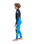 Boys Legend 4/3mm Back Zip Wetsuit in Cyan, Slate & Multi