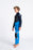 The C-Skins Boys Legend 5/4mm Back Zip Wetsuit in Cyan, Slate & Multi