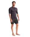 Nuwave Basics Rash Vest in Anthracite