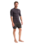 Nuwave Basics Rash Vest in Anthracite
