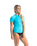 UV Basic Rash Vest in Ocean Blue & White