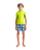 The C-Skins Boys Nuwave Rash Vest in Lime, Anthracite & Multi
