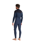 NuWave ReWired 3/2mm Chest Zip Wetsuit in Bluestone, Bluestone X & Black X