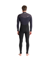 NuWave Rewired 4/3mm Chest Zip Wetsuit in Black & Black X & Meteor X