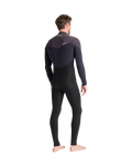 NuWave Rewired 4/3mm Chest Zip Wetsuit in Black & Black X & Meteor X